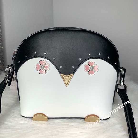 kate spade Handbags - Kate Spade Frosty Penguin Crossbody Bag